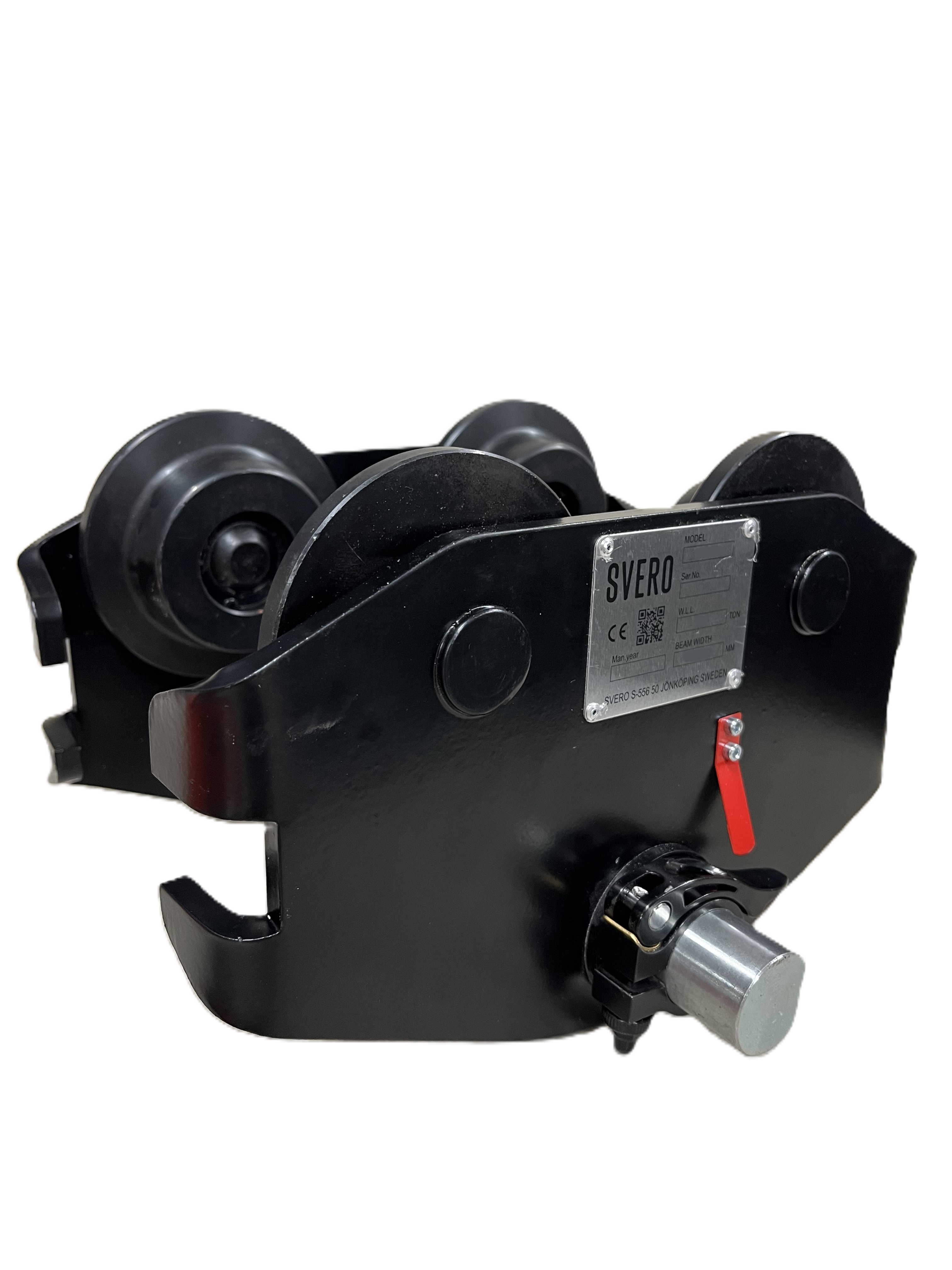 Blockvagn 1000 kg, 80-160 mm, med snabblås